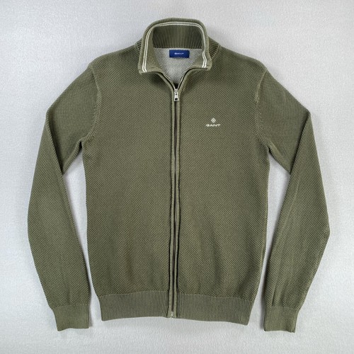 Gant full zip cardigan jumper - full,