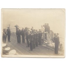 Dignitaries Boarding a US Navy