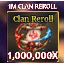 ✅1M CLAN REROLLS ⚔️