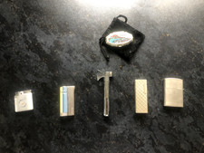 Vintage lighters & ashtray  job lot untested Ronson Kingsway Zippo Imco-junior
