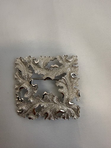 Vintage crown trifari silver - vintage,