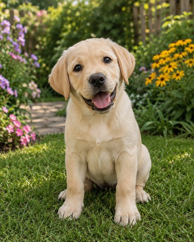 Labrador puppy dog - labrador,