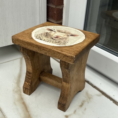 Small vintage stool - small, seat