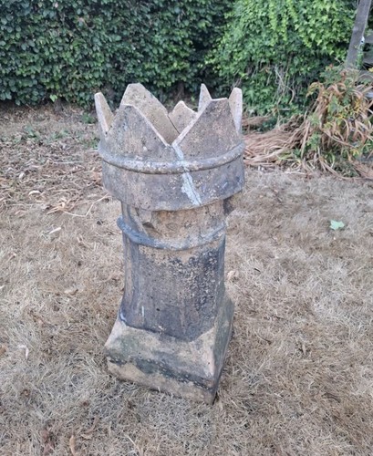 Victorian glazed crown chimney - victorian,