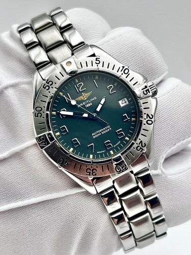 Breitling colt 38mm green - colt,