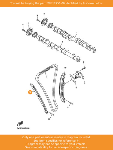 Yamaha damper chain 1 - damper,,