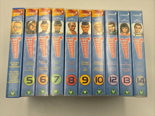 Thunderbirds vhs videos - vhs, of