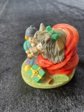 **Rare** Norman Thelwell 1986 Pony Figure"Four Hooves for Christmas"