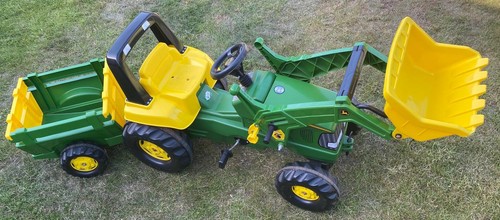 Rolly toys pedal tractor with - rolly,