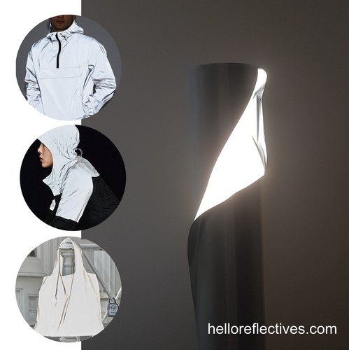 Silver retro reflective - silver,