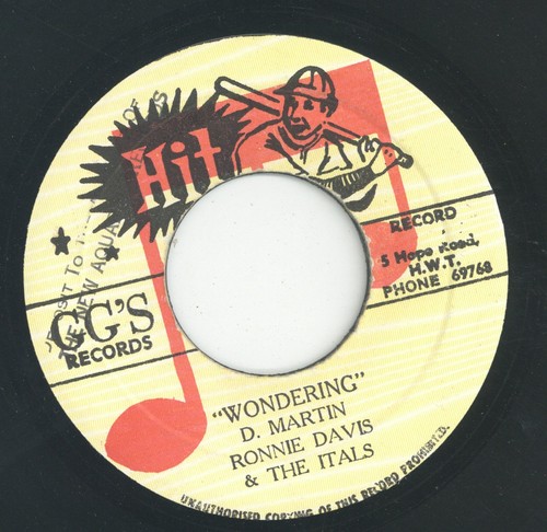 Wondering ronnie davis - wondering.",