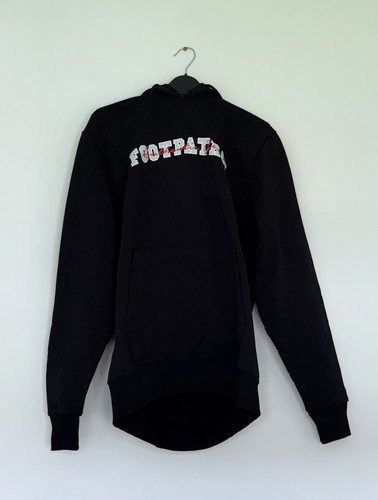Men black pullover hoodie - men's,