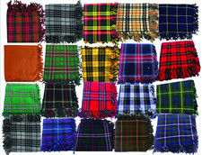 Scottish Piper Kilt Fly Plaids