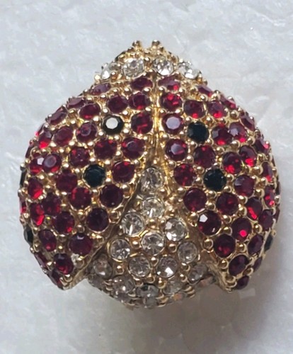 Monet brooch enamel flowers - monet,