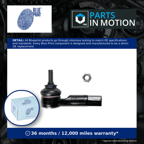 Tie track rod end - track, left