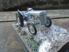 One off Ferguson TE20 "little grey Fergie" 1:32 scale model tractor diorama