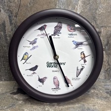 Singing Birds Wall Clock 9.5