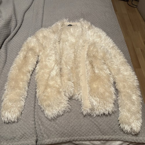 Cream faux fur - faux, primark