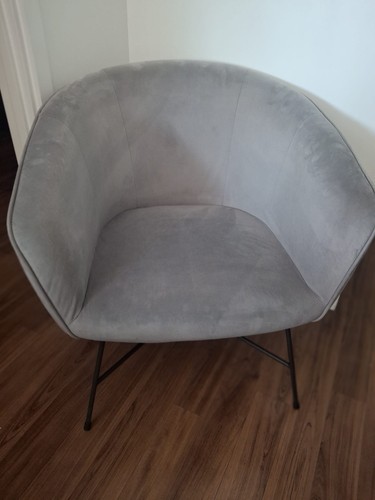 Habitat velvet accent - habitat, chair