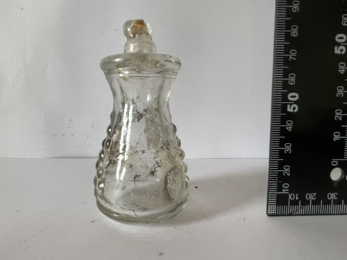 Vintage glass sugar - vintage, condiment