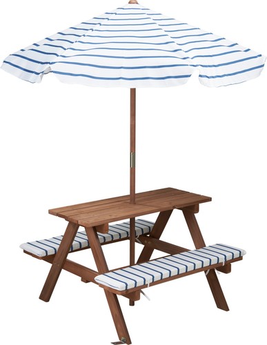 Kids wooden picnic table - picnic, bench