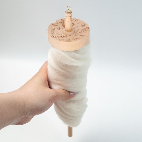 Drop spindle yarn spinner for - spindle,