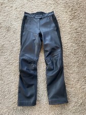 HEIN GERICKE Ladies Leather Motorcycle Trousers UK 10 =  28" waist (#1)