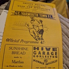 gt Yarmouth  v Ely  1964/65 