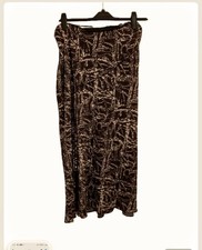 Chocolate Brown Patterned Maxi