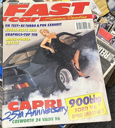 Fast car magazine capri 25th - magazine,