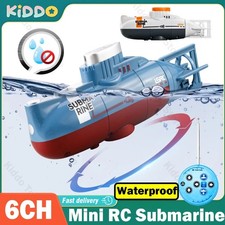Mini RC Submarine Electric Speed Boat Remote Control Diving Model Toy for Kids