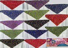 Dog Bandana over on Neckerchief VARIOUS BREEDS Design  Ideal Dog Lover Gift NEW