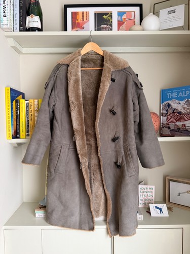 Nicole farhi sheepskin - sheepskin, coat