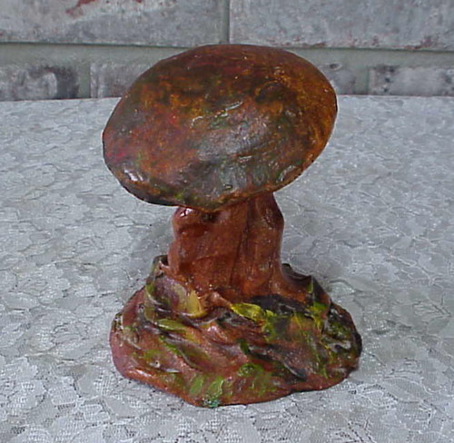 Vintage mushroom figurine art - vintage,