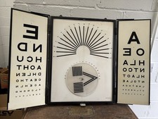 VINTAGE FOLDING EYE TEST