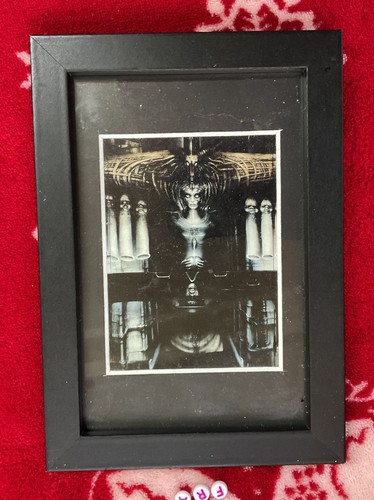 Vintage framed r giger - framed,