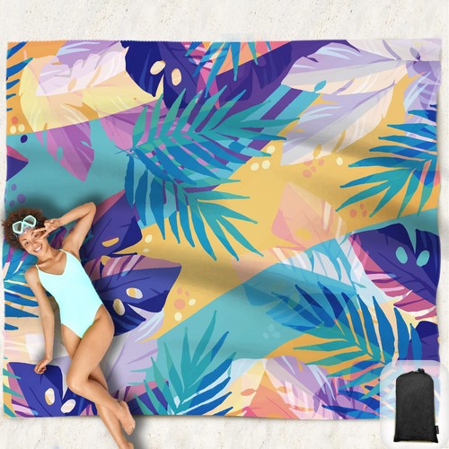Beach blanket waterproof - beach,