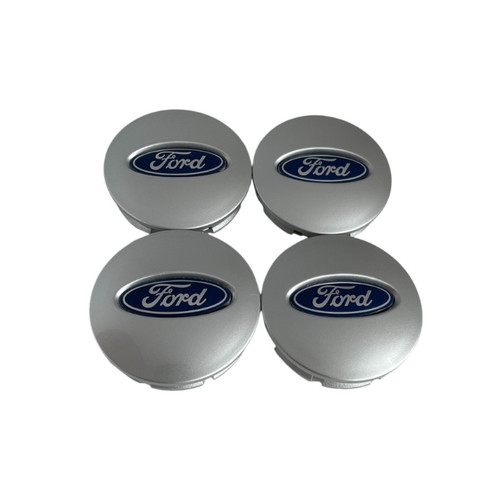 Ford silver wheel center - ford,