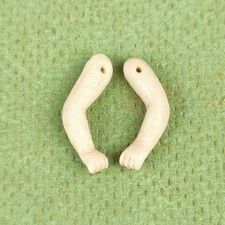 Antique dollhouse doll arms