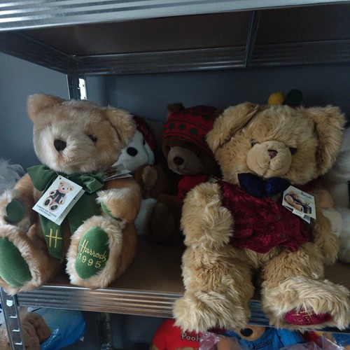 Vintage harrods xmas bears - xmas,