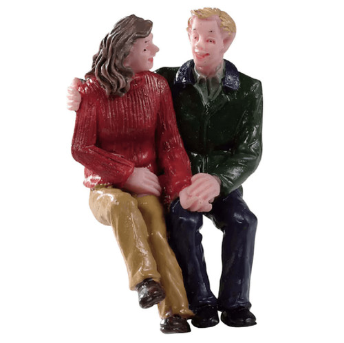 Lemax figurines lunch date - -,