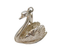 Sterling Silver Swan Charm