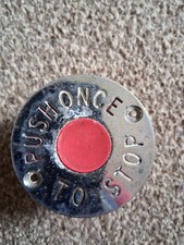 Blackpool Tram Vintage Door Button Switch 