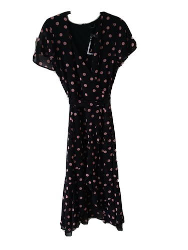 Wallis black spotted print - spotted,