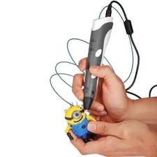 3d Printing Pen DIY Drawing Gray Scribbler PLA Filament Birthday Gift For Kids
