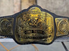 NEW Tag Team Wrestling Championship WRESTLING Belt WWE TITLE Adult 2MM Replica