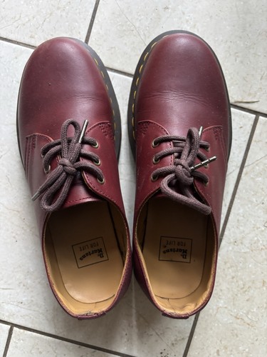 Martens oxblood cherry red - martens,