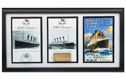 Titanic olympic artifact - titanic, &