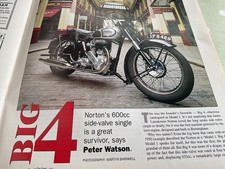 Norton big 600cc motorcycle - 600cc,