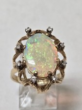 Vintage Antique Opal And